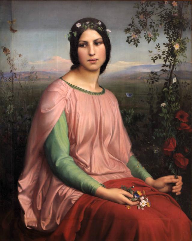 Louis Janmot Flower of the Fields oil painting picture